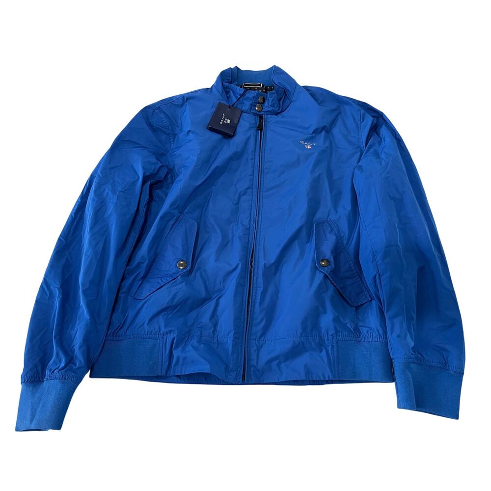 5-56 GANT Men's Full-Zip The Winter Cruise Cuffed Jacket Nautical Blue Medium
